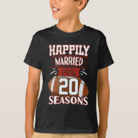 20 Years Marriage - 20th Anniversary Gift Idea T-s