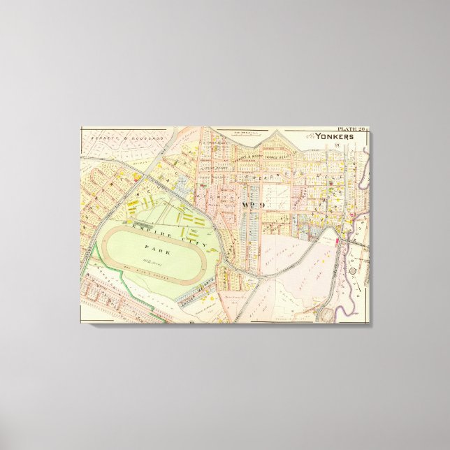 20 Yonkers Canvas Print (Front)
