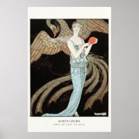 20's Flapper Woman Portrait Art