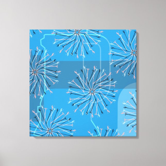 20th  21st Century Sapper Homage Canvas Print (Front)