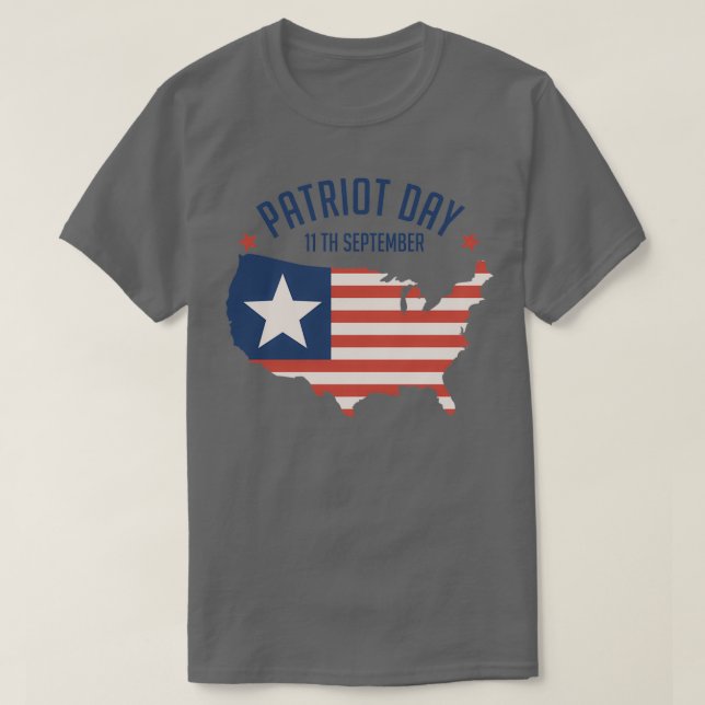 20th Anniversary 911 We Will Never Forget Patriot  T-Shirt (Design Front)