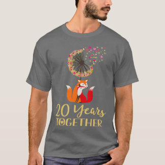 20th Anniversary Fox Couple T-Shirt