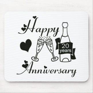 20th. Anniversary Mouse Pad