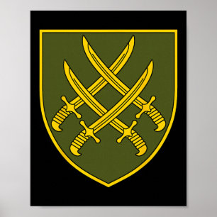 20th Army Corps (ukraine) Ukrainian Military Poster