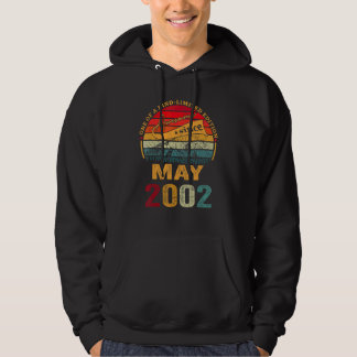 20th Birthday  20 Year Old Awesome Since May 2002 Hoodie