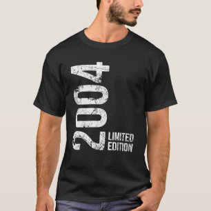 20th Birthday 20 Years Male Female Retro Vintage T-Shirt