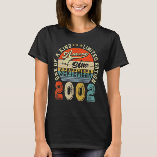 20th Birthday 20 Years Old Awesome Since Septembe T-Shirt