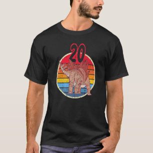 20th Birthday I Stegosaurus Stenops I Family Match T-Shirt