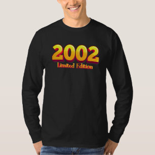 20th Birthday Ladies Mens 20 Years 2002    62 T-Shirt