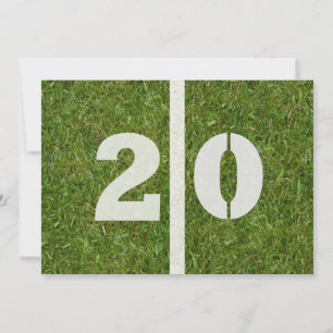 20th Birthday Party! Invitation