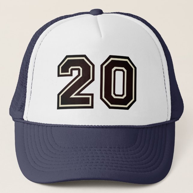20th Birthday Party Trucker Hat (Front)