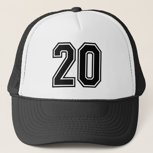 20th Birthday Party Trucker Hat (Front)