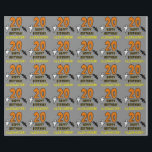 20th Birthday: Spooky Halloween Theme, Custom Name Wrapping Paper<br><div class="desc">This scary and spooky Halloween birthday themed wrapping paper design features a large number "20". It also features the message "HAPPY BIRTHDAY, ", and a custom name. There are also depictions of a ghost and a bat on the front. Wrapping paper like this might be used when wrapping presents or...</div>