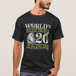 20Th Birthday To The Moon I World's Okayest Stonk T-Shirt