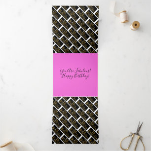 20th Birthday  Tri-Fold Holiday Card