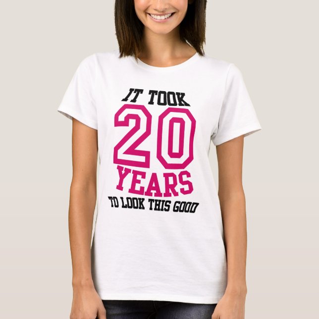 20th Birthday TSHIRT (Front)
