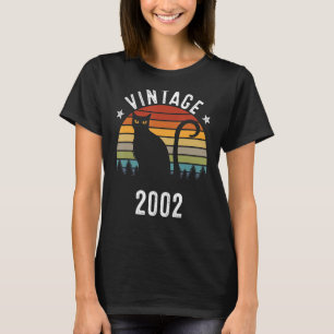 20th birthday Vintage 2002 20 Years Old T-Shirt
