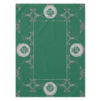 20th Emerald Wedding Anniversary Tablecloth