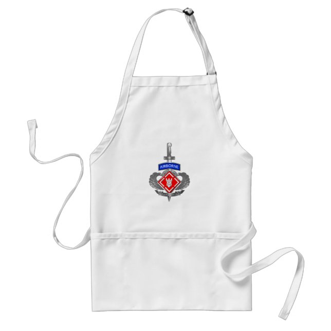 20th Engineer Brigade Afghanistan Veteran Standard Apron (Front)