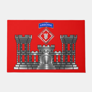 20th Engineer Brigade Airborne Castle Doormat