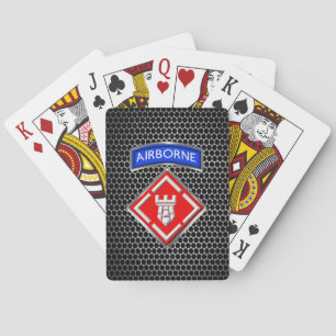 20th Engineer Brigade-Airborne Playing Cards