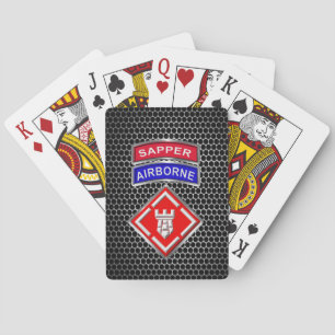 20th Engineer Brigade-Airborne Sapper Playing Cards