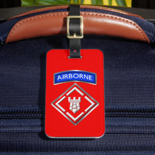 20th Engineer Brigade Luggage Tag
