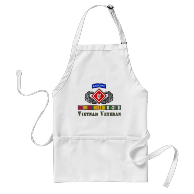 20th Engineer Brigade Vietnam Veteran Standard Apron (Front)