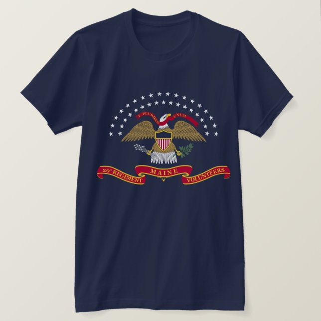 20th Maine Emblem T-Shirt (Design Front)