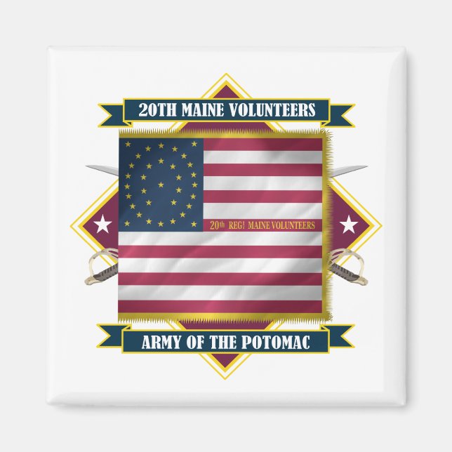 20th Maine Magnet (Front)