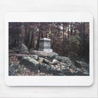 20th Maine Memorial on Little Round Top Gettysburg Mouse Pad