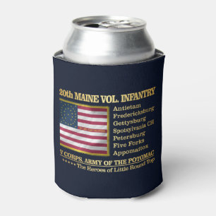 20th Maine Volunteer Infantry (BH) Can Cooler