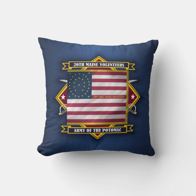 20th Maine Volunteers Cushion (Front)