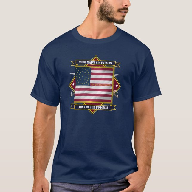 20th Maine Volunteers T-Shirt (Front)