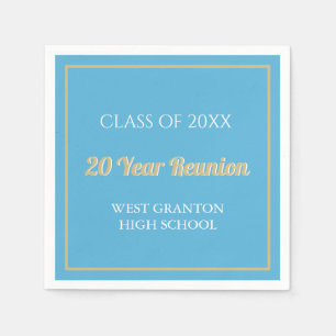 20th Reunion Fun! CUSTOM Reunion  Napkins
