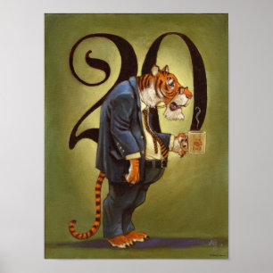 20th Reunion Tiger Poster