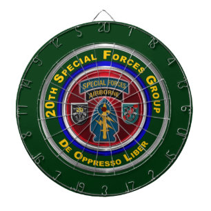 20th Special Forces Group (Airborne) Dartboard