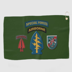 20th Special Forces Group Customised Design Golf Towel