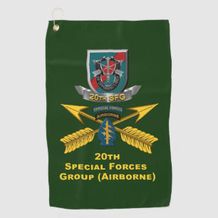20th Special Forces Group Golf Towel