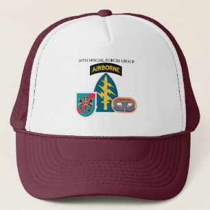 20TH SPECIAL FORCES GROUP TRUCKER HAT