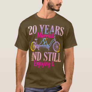 20th Wedding Anniversary 20 Years Of Marriage T-Shirt