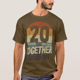 20th Wedding Anniversary Marriage Couples 20 Years T-Shirt