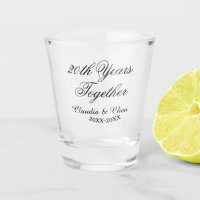 20th Years together anniversary name date year sim