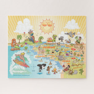 20x16 Sunny SoCal Jigsaw Puzzle