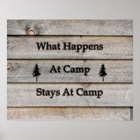 20x16 What happens at camp stays at camp