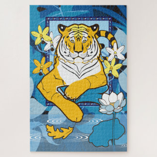 20x30 Water Tiger Puzzle for Colorblind People