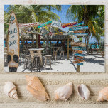 20x30 Willemstad Beach Chill & Grill Beach Bar Jigsaw Puzzle<br><div class="desc">Get ready to piece together the breathtaking beauty of Willemstad Beach with our "Chill & Grill" beach bar jigsaw puzzle! This stunning puzzle captures the vibrant colours and laid-back atmosphere of a beachside bar, complete with plenty of outdoor seating and a signpost advertising delicious grilled food and refreshing drinks. With...</div>