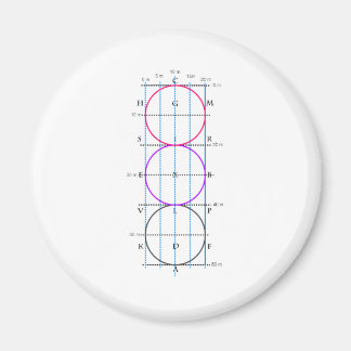 20x60m Dressage Court **Circles** Magnet