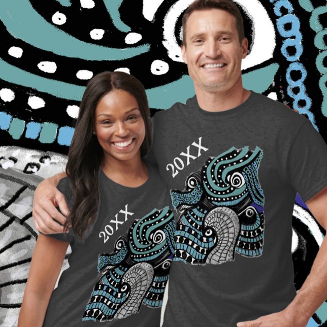 20XX Abstract Graphic Art Print T-Shirt (Creator Uploaded)