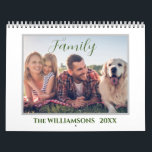 20XX CIY Family Photo Editable Wall  Calendar<br><div class="desc">This is your 20XX Custom Photo Calendar | Editable Year Text Calendar. Two pages per month, wall hanging. You'll enjoy the photos and the calendar space to write. Add your family photos or make a personalised calendar gift for your friends and family members. Easily add images and make it perfect...</div>
